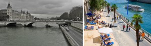 El projecte Réiventer la Seine explora noves solucions per valoritzar el riu com a recurs al llarg de tot el recorregut fins al port de Le Havre. http://www.reinventerlaseine.fr/fr/presse/