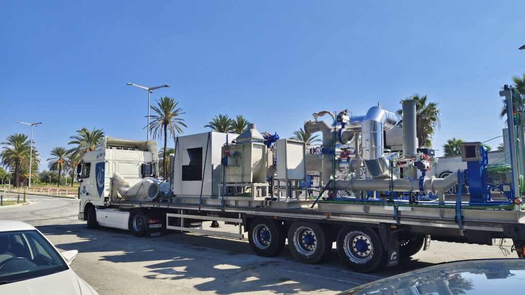 Equips LIFE ABATE sobre camió