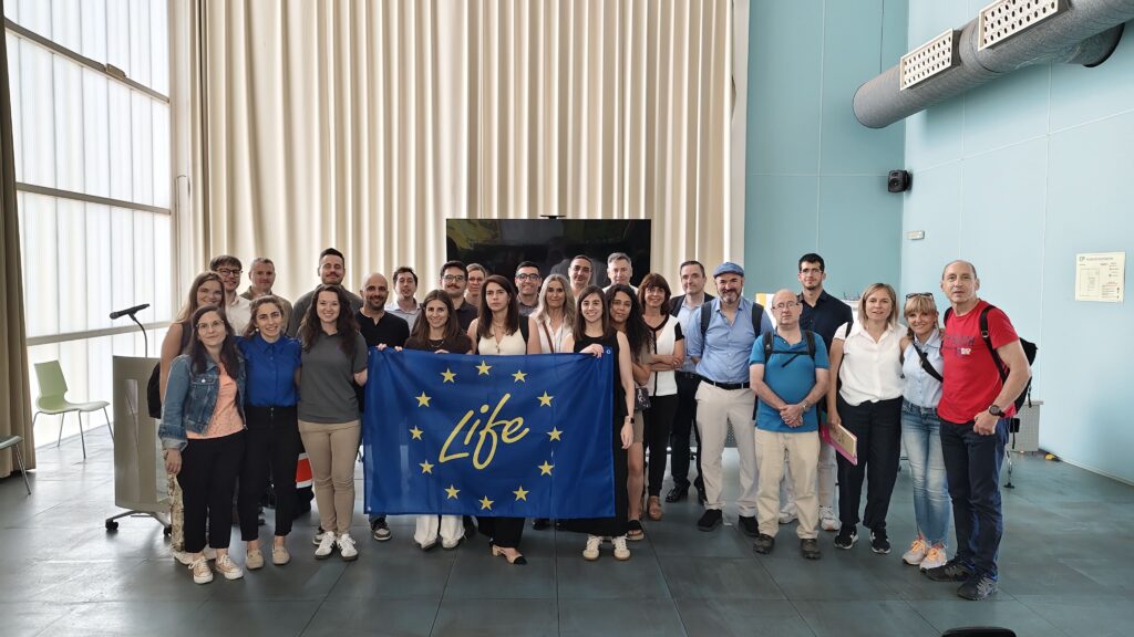 Imatge grup LIFE ABATE jornada de visita